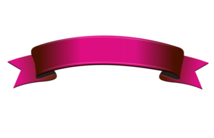 Glossy ribbon png