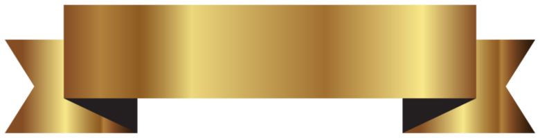 nastro d'oro png