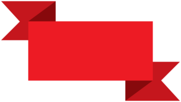 Red Square Banner png