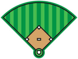 diamant de baseball png