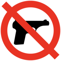 No firearms  png