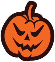 citrouille d'Halloween png