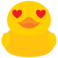 anka emoji kärlek png