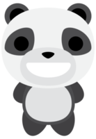 Emoji panda big smile png