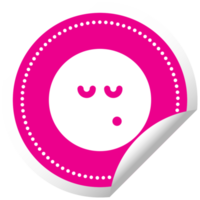 Emoji emoticon sticker hushed png