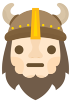 emoji viking neutral png