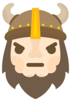 emoji viking en colère png