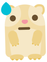 Emoji guinea pig sweat png