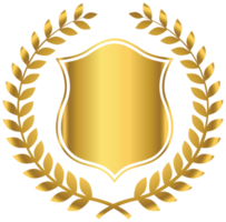 goldenes Wappen png