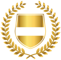 goldenes Wappen png