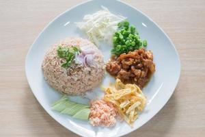 Rice Mixed with Shrimp paste