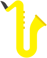 Music wind instrument saxophone png