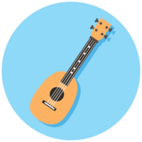 Music instrument icon guitar png