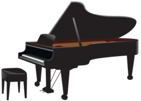 musikinstrument flygel png