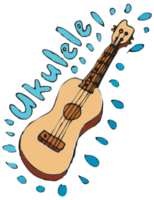 ukulele hawaiano png