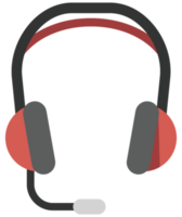 Music headphone mic png