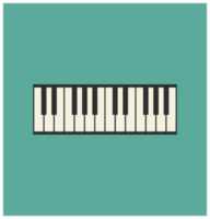 instrumento musical piano png