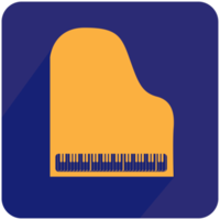 Music icon piano png