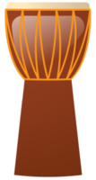 afrikanische Trommel Djembe png