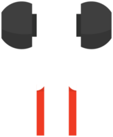 Music equipment earphone png