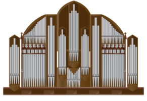 Big pipe organ png