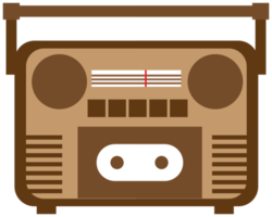 Retro radio png