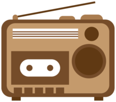 Retro radio png