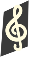 símbolo musical png