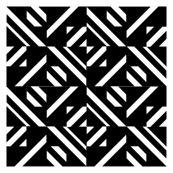 geometrisch patroon vierkant png