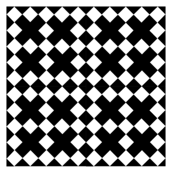 carré à motif géométrique png