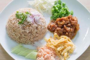Rice Mixed with Shrimp paste