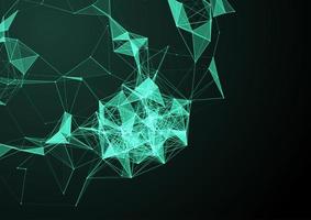 Abstract network connections background vector