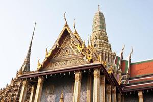Wat Phra Kaew, Temple of the Emerald Buddha, Bangkok, Thailand photo