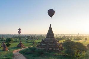 temples in Bagan, Myanmar photo