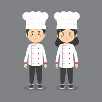 Characters Wearing Chef Uniform