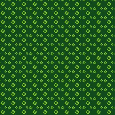 Lime Green Circle Pattern 