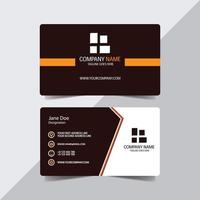 Corporate Business Card Template  vector