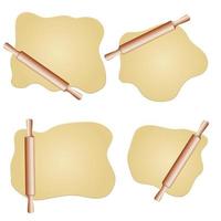 Dough and rolling pin set