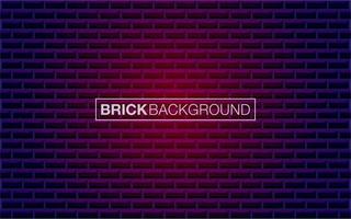 Purple and pink brick texture vector