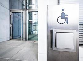 door opener button for disabled people photo
