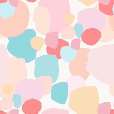 Abstract artistic seamless pattern with gentle light spots.