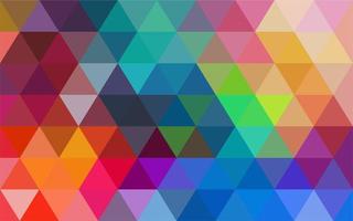 Multicolor mosaic background vector