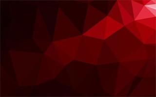 Red gradient triangle pattern  vector