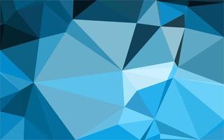 patrón de triángulo azul claro vector