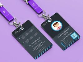 Commercial Usable Employee ID Card Template