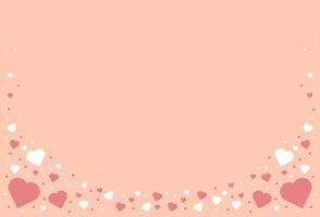Heart Pastel Background vector