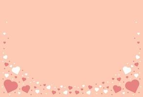 Heart Pastel Background vector