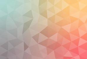 Background wallpaper with polygons in gradient colors vector