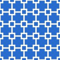 Blue seamless grid pattern vector