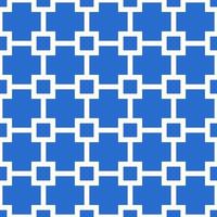 Blue seamless grid pattern vector